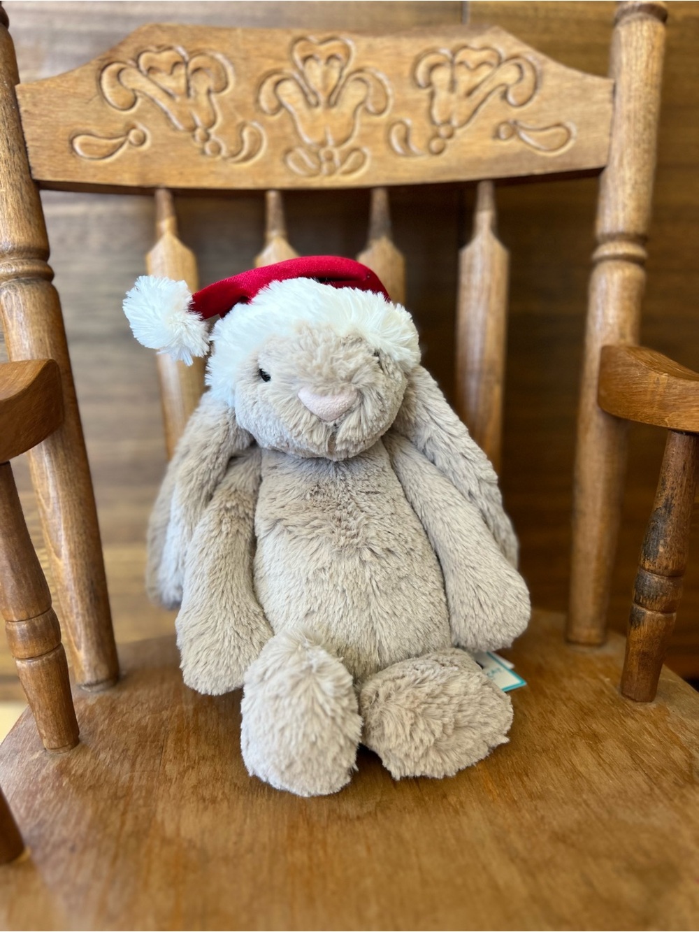 NWT! Jellycat Bashful Christmas Santa Bunny with tags!